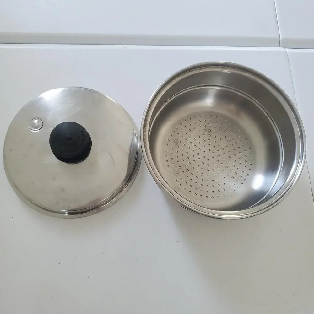 Saladmaster Stainless Steel Steamer Colander Insert with Vapo Lid Replacement